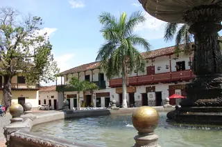 Parque principal de Santa Fe de Antioquia