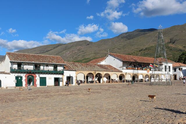 Paisaje de Boyacá: Plaza Mayor de Villa de Leyva