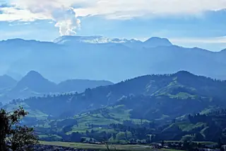 Nevado del Ruiz desde Manizales
