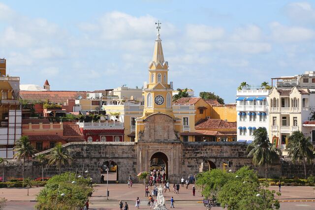 Paisaje de Costa Caribe: Torre del Reloj, Cartagena