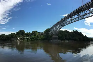 Río Magdalena y puente férreo, Girardot