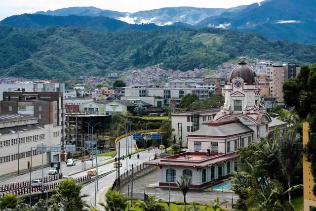 Paisaje de Manizales: Manizales y sus montañas