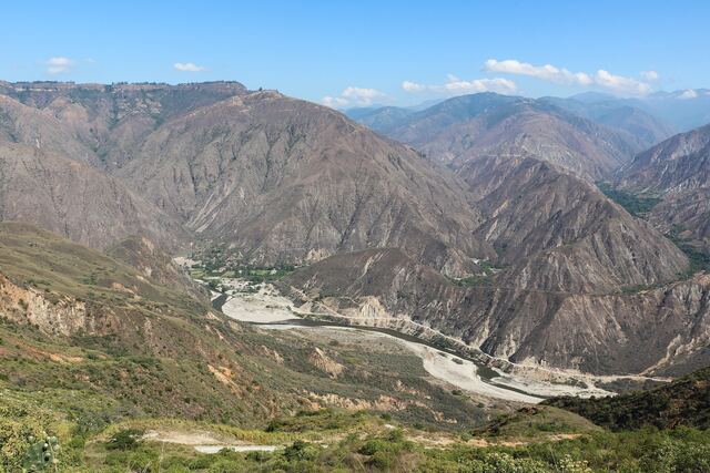 Paisaje de Santander: Cañón del Chicamocha