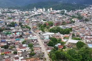 Villavicencio al pie de la cordillera